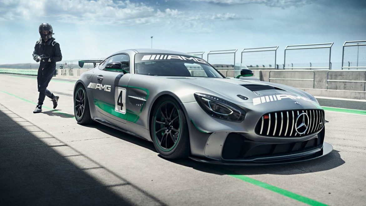 Мерседес AMG gt 3